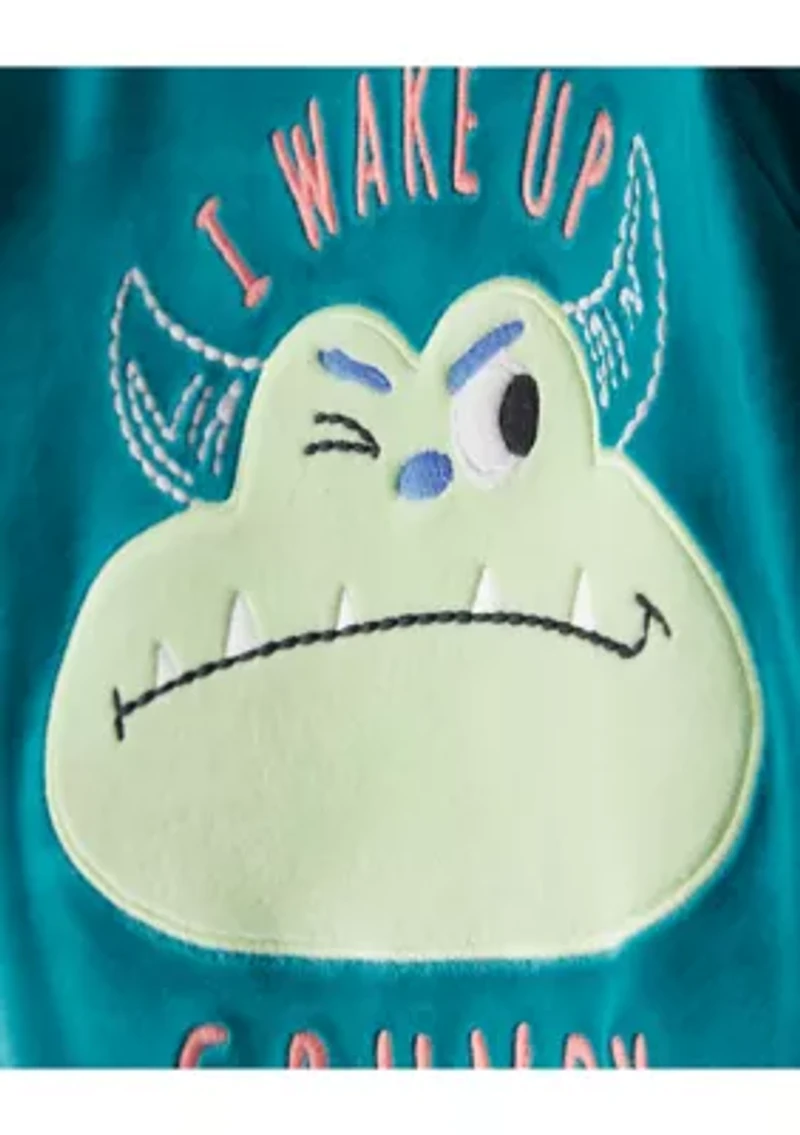 Toddler Boys Frog Pajama Pants