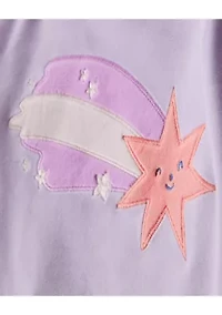 Toddler Girls 2-Piece Star Print Set