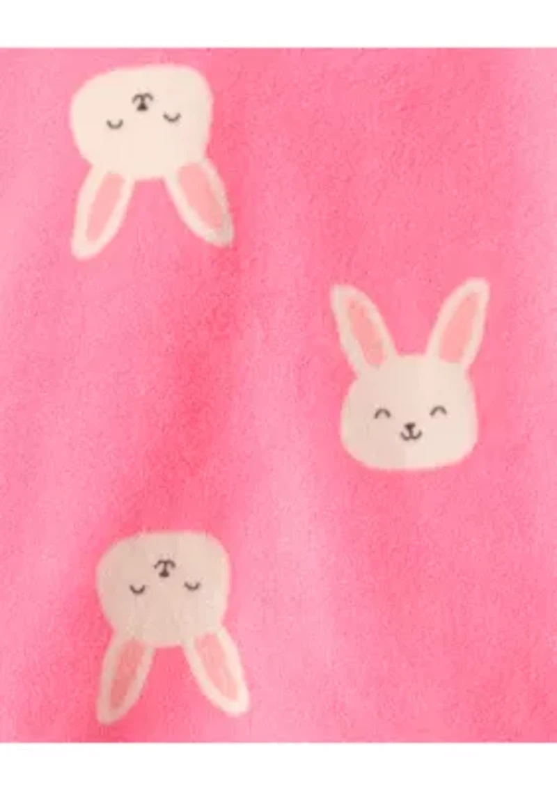 Toddler Girls 2-Piece Bunny Pajama Set