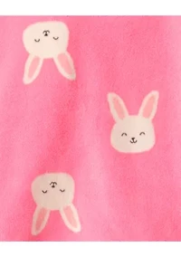 Toddler Girls 2-Piece Bunny Pajama Set