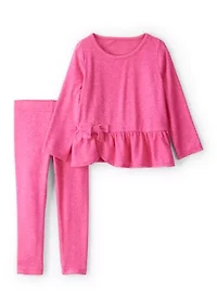 Toddler Girls Peplum Set