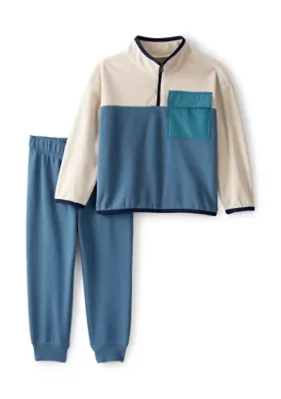 Toddler Boys Color Block Set