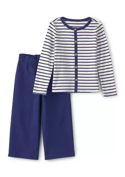 Toddler Girls Sweater and Pant Set