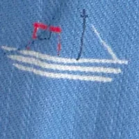 Toddler Boys Sailboat Print Shorts