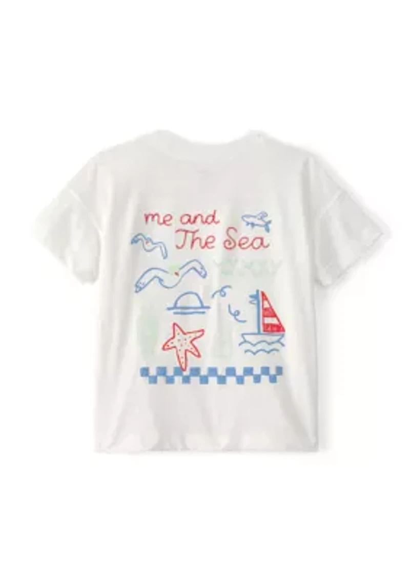 Toddler Boys Ahoy There' Graphic T-Shirt