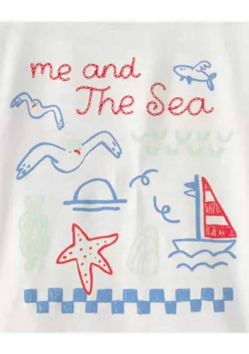 Toddler Boys Ahoy There' Graphic T-Shirt