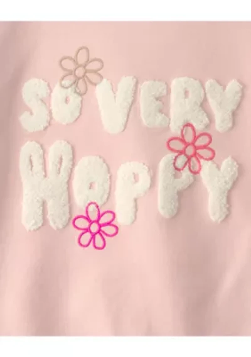 Toddler Girls Bunny Top and Skort 2-Piece Set