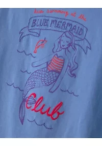 Toddler Girls Mermaid Top