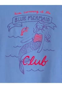 Toddler Girls Mermaid Top