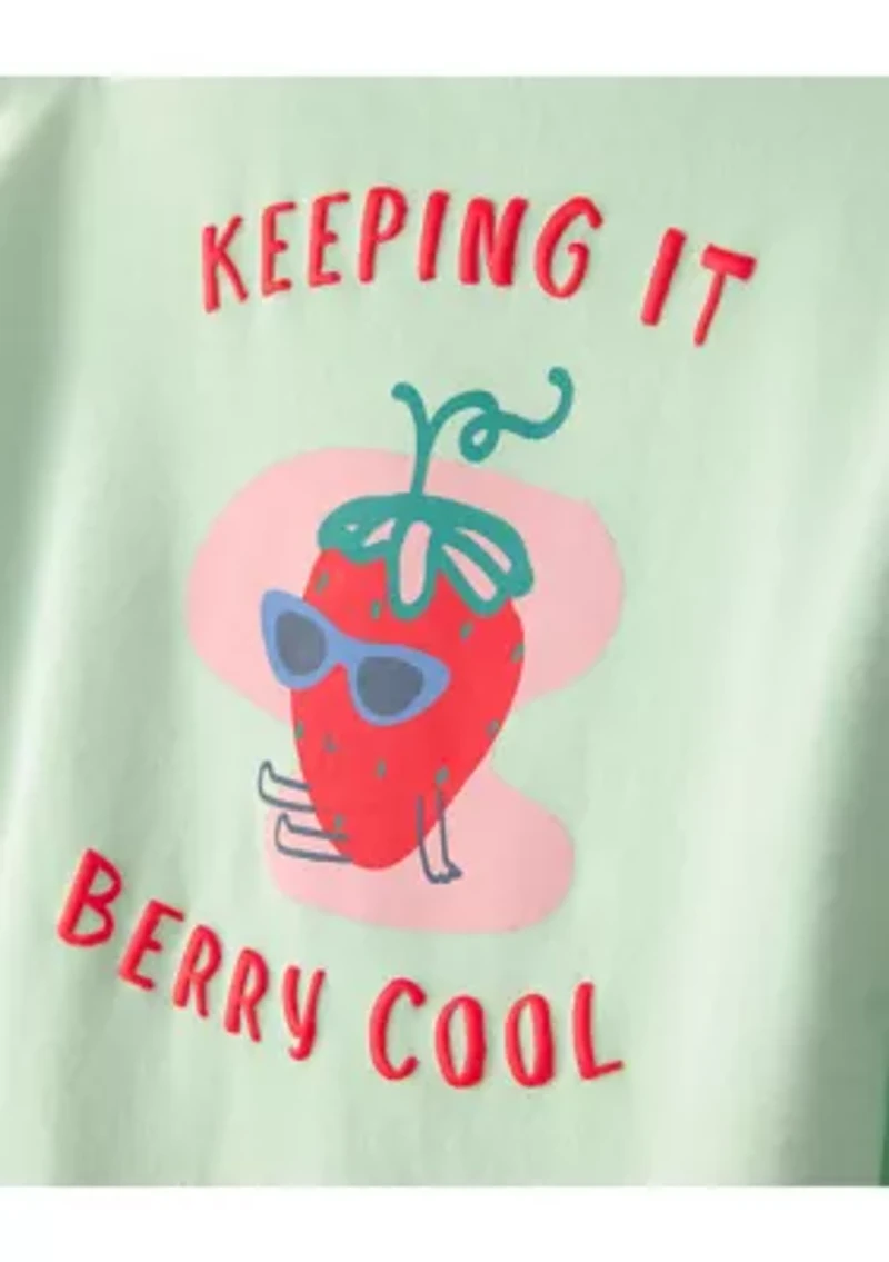 Toddler Girls Graphic Sweater