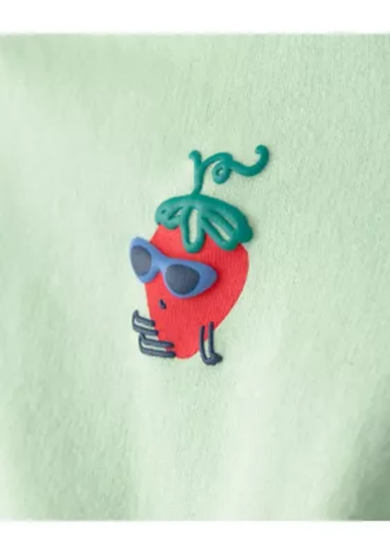 Toddler Girls Graphic Sweater