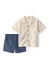 Toddler Boys Shirt and Shorts Set