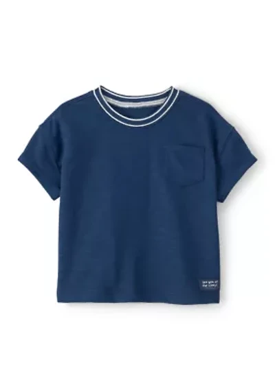 Toddler Boys French Terry Pocket T-Shirt