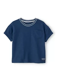 Toddler Boys French Terry Pocket T-Shirt