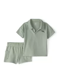 Toddler Boys Essentials Shirt and Shorts Set