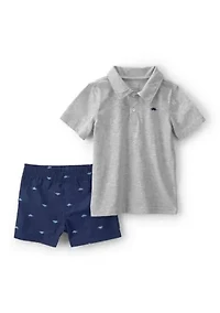 Toddler Boys Shirt and Shorts Set