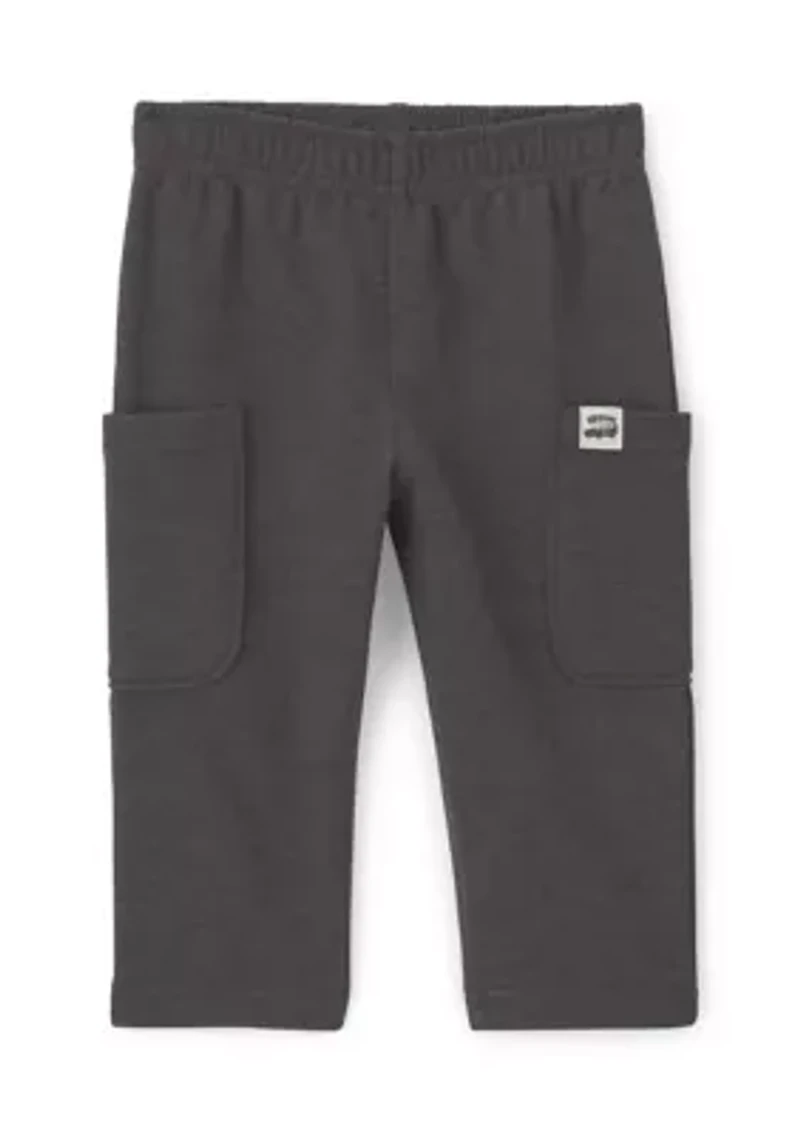 Toddler Boys Print Top and Pants Set
