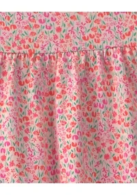 Toddler Girls Floral Shirt and Shorts Set