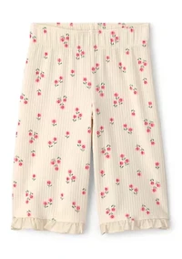 Toddler Girls Floral Shirt and Pants Set
