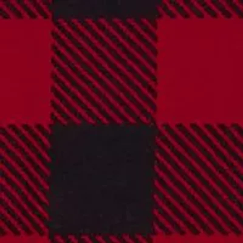 Boys 4-10 Buffalo Plaid Printed Pajama Set