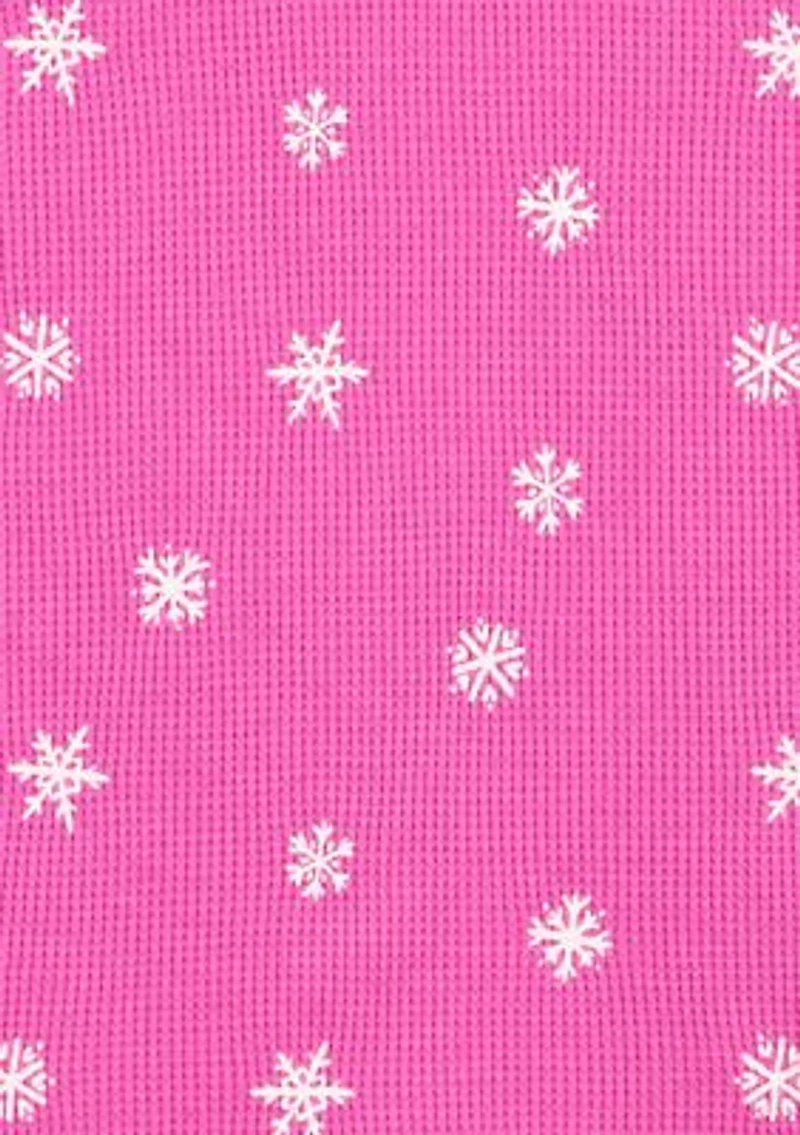 Girls 4-6x Winter Access Thermal 4 Piece Pajama Set