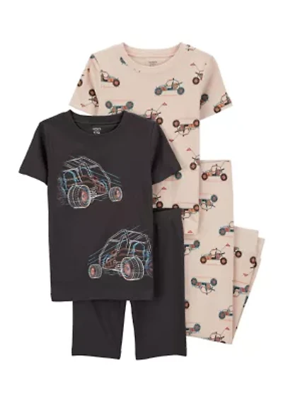 Boys 4-7 Car Pajama Set