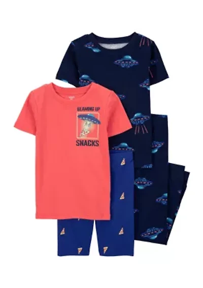 Boys 4-7 UFO Pajama Set