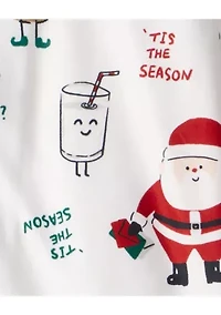 Boys 4-7 Santa Coat Set