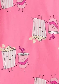 Girls 4-6x 4 Piece Pajama Set