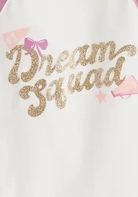 Girls 4-6x 4 Piece Pajama Set