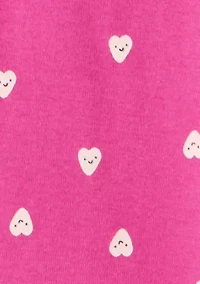 Girls 7-16 Bracelet Graphic Four Piece Pajama Set