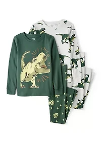 Boys 4-7 Dino Sleep Set