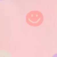 Girls 4-6x Smiley Pajama Set