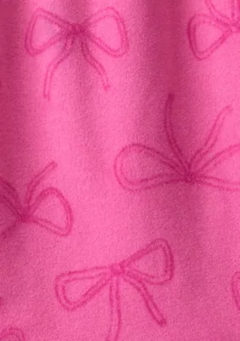 Girls 7-16 Bows Printed Nightgown