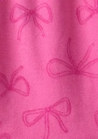 Girls 7-16 Bows Printed Nightgown