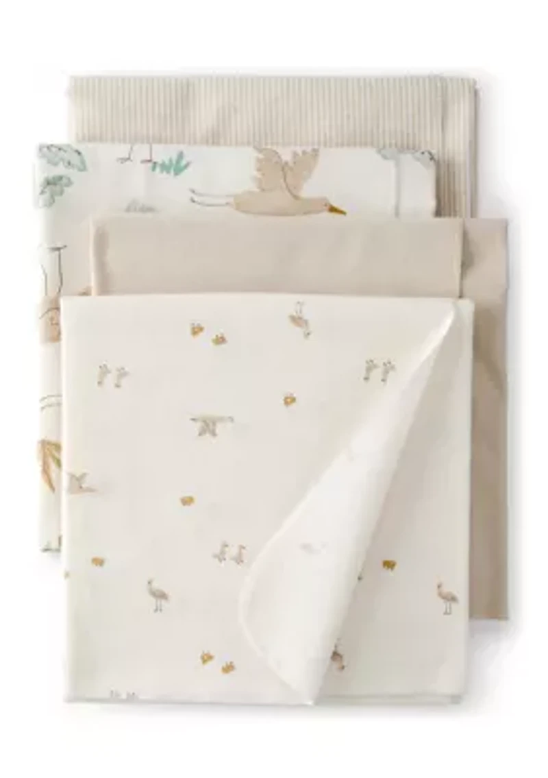 Baby Set of 4 Blankets