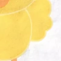 Baby Easter Bib and Booties Set