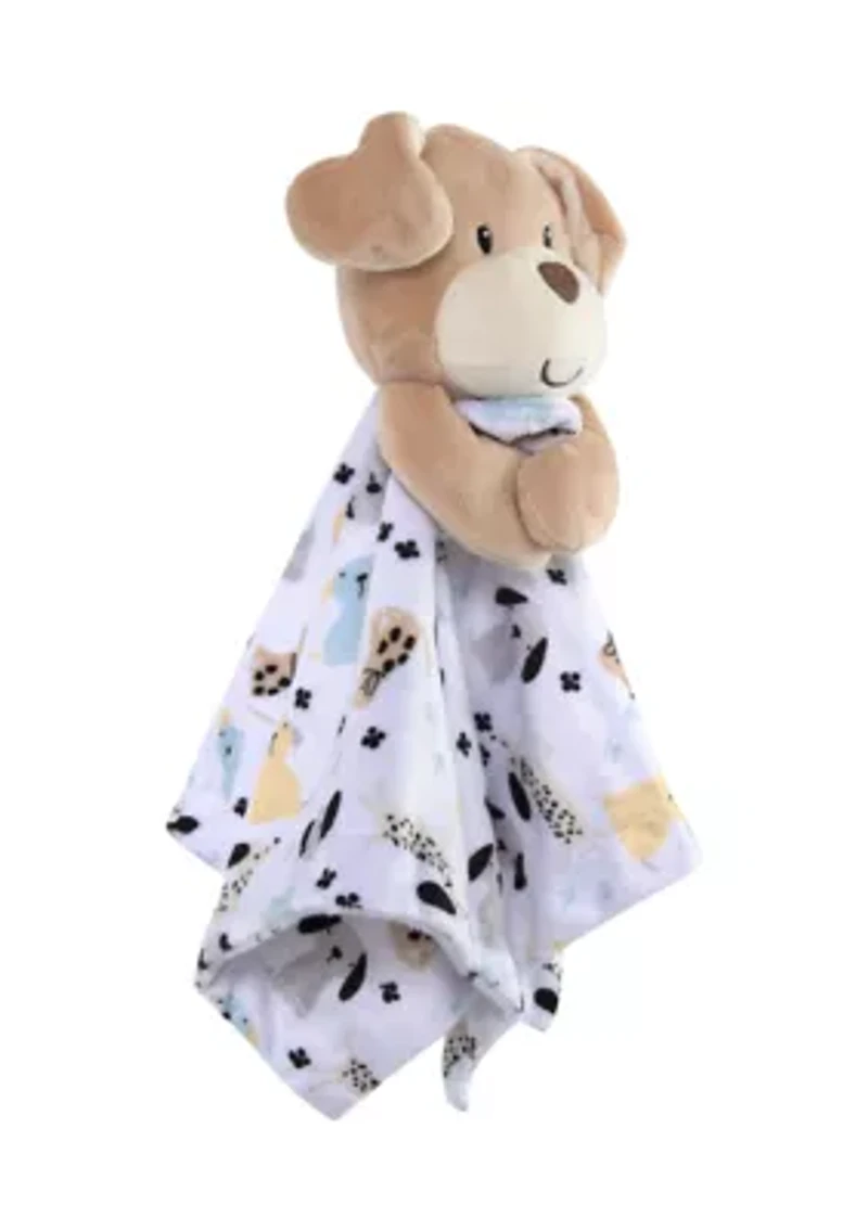 Baby Boys Puppy Dog Lovey Blanket