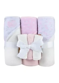 Baby Pink 6 Piece Bath Set