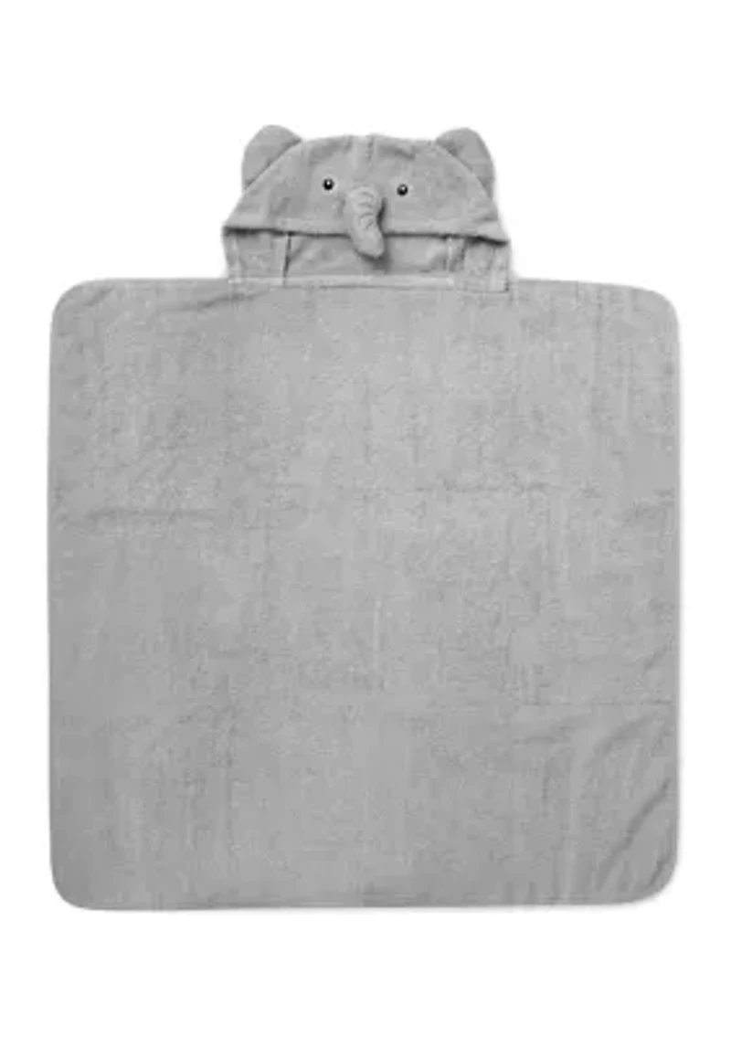 Elephant Hooded Bath Towel Set