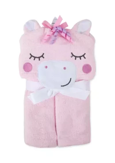 Baby Girls Unicorn Hooded Towel