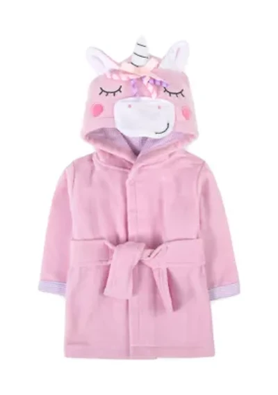 Baby Girls Unicorn Robe