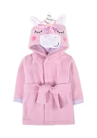 Baby Girls Unicorn Robe