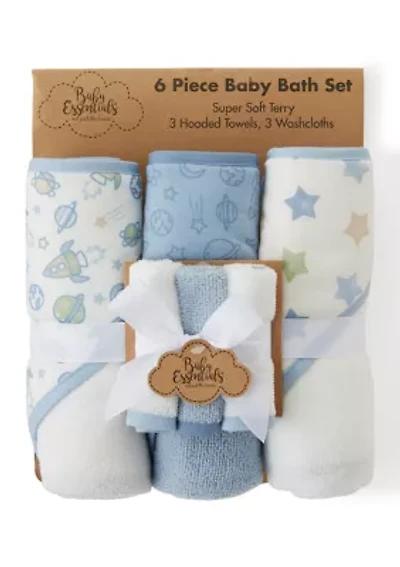 Baby Boys Bath Towel Set