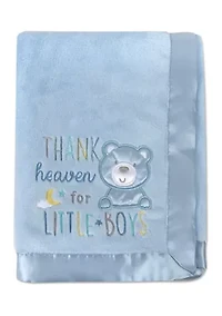 Baby Boys Thank Heaven Blanket