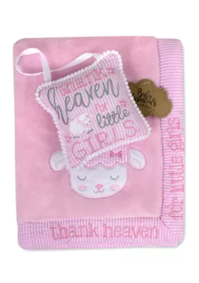 Baby Girls Blanket Set