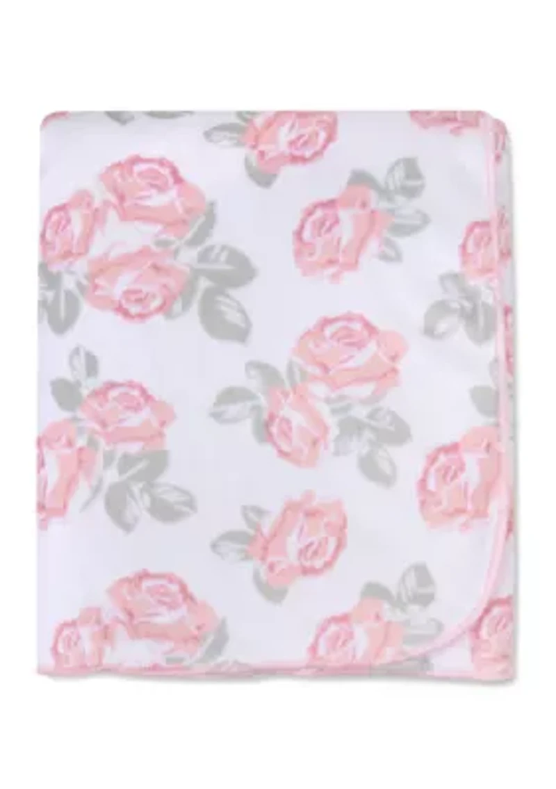 Baby Girls Rose Pink Blanket