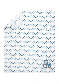 Baby Boys Bear Tractor Blanket