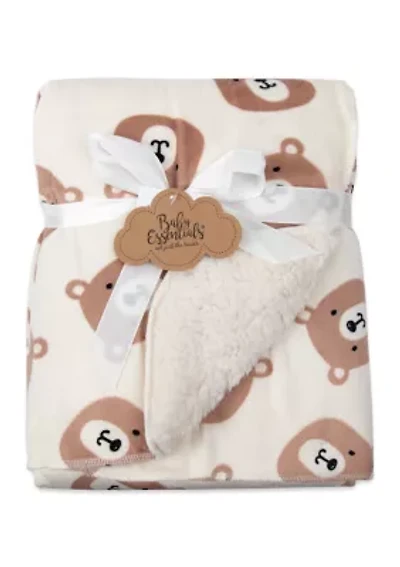 Baby Bear Sherpa Blanket