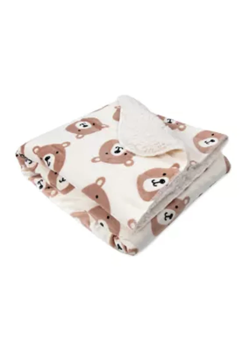 Baby Bear Sherpa Blanket